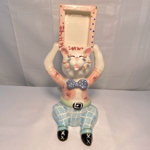 Amy Lacombe Whimsiclay 2003 Willet Designs Hand Painted Picture Holder